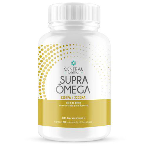 Imagem do produto Supra Ômega 330Epa/ 220Dha 60Caps De 1000Mg Central Nutrition