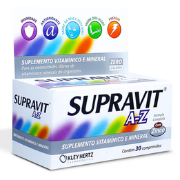 Imagem do produto SUPRAVIT AZ COM 30 CÁPSULAS SUPRAVIT AZ COM 30 CÁPSULAS GELATINOSAS