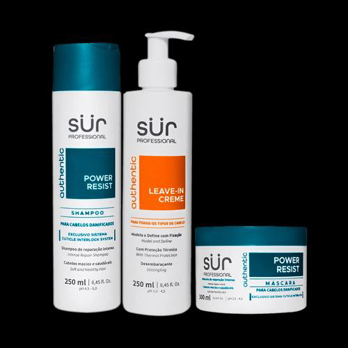 Imagem do produto Sur Professional Kit Power Resist Shampoo 250Ml + Condicionador 250Ml + Máscara 300Ml