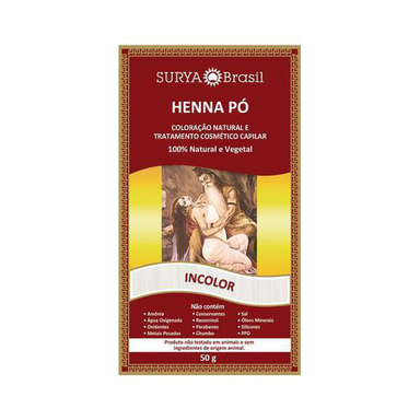 Suria - Henna Po Incolor 50G