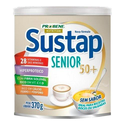 Imagem do produto Sustap Senior 50+ Sem Sabor Hiperproteico 370G Probene Tipo Nutren Senior