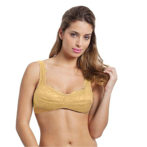 Sutiã Mastectomia Esbelt Rendado Pérola Tam 40