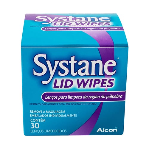 Systane Lid Wipes 30Lencos