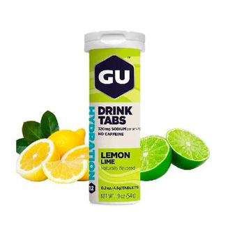 Imagem do produto Tabletes Hidroeletroliticos Lima Limão Tubo 12 Pastilhas Gu Energy
