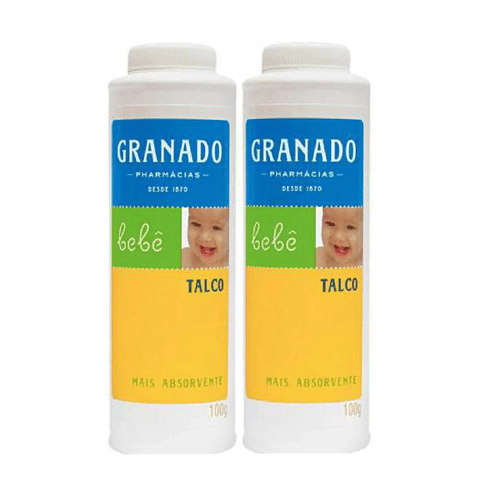 Imagem do produto Talco Bebe Granado 100Gr 2Un