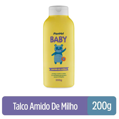 Talco Panvel Baby Amido De Milho 200G