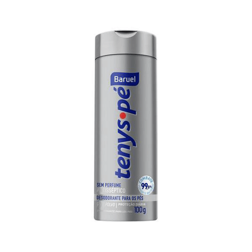 Imagem do produto Talco Para Os Pés Tenys Pé Baruel Sem Perfume Com 100G
