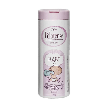 Talco Pelotense Baby Rosa 180G Panvel Farmácias
