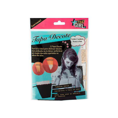 Tapadecote That Girl Com 2 Unidades 1 Branco E 1 Preto