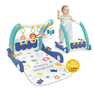 Imagem do produto Tapete Piano De Atividade E Andador Playwalker Azul Maxibaby