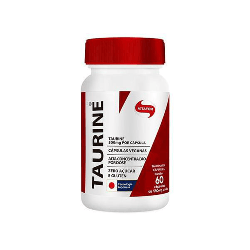 Imagem do produto Taurine 60 Cápsulas 550Mg Vitafor