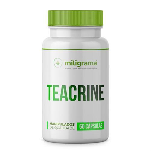 Teacrine 200Mg 60 Cápsulas Performance Energética, Física E Mental