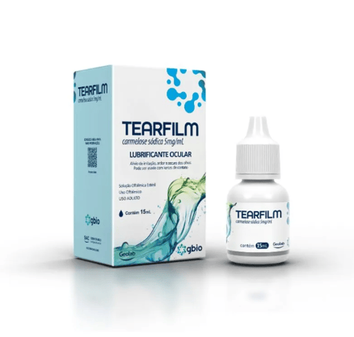 Imagem do produto Tearfilm 5Mg/Ml - Solução Oftálmica 15Ml
