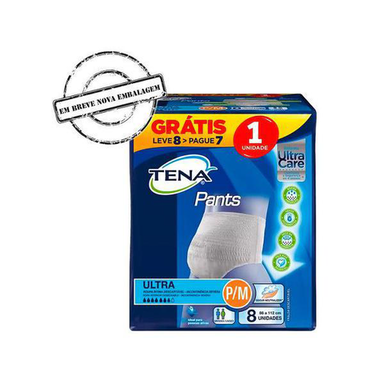Imagem do produto Tena Pants Ultra Roupa Intima Tamanho M Leve 8 Pague 7