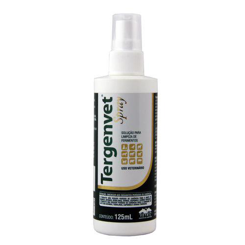 Imagem do produto Tergenvet Spray 125Ml Vetnil Limpeza Ferimentos Cães E Gatos