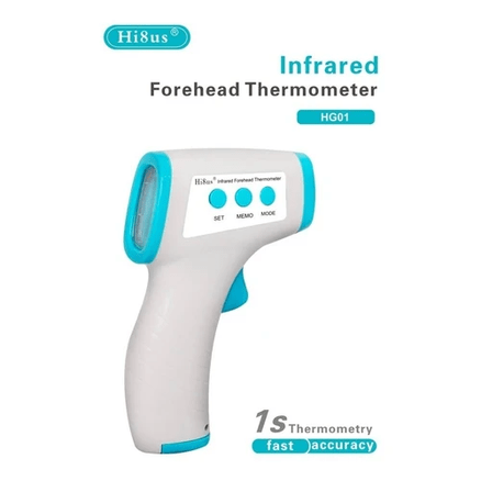 Imagem do produto Termômetro Laser Digital Infravermelho Febre De Testa Adulto E Infantil Hi8us Hg01