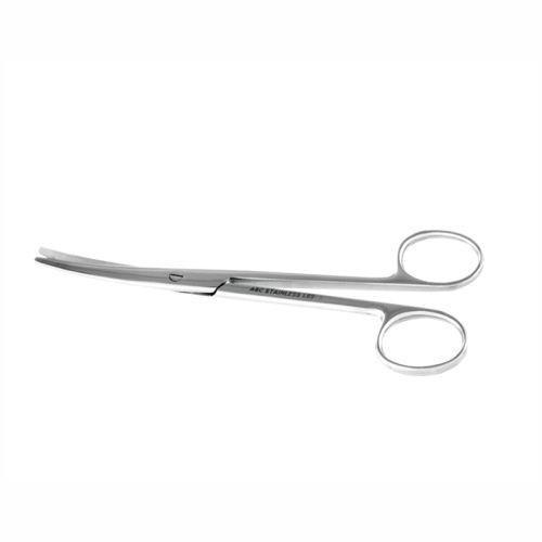 Tesoura Cirúrgica Fina/Romba Curva 15 Cm Abc