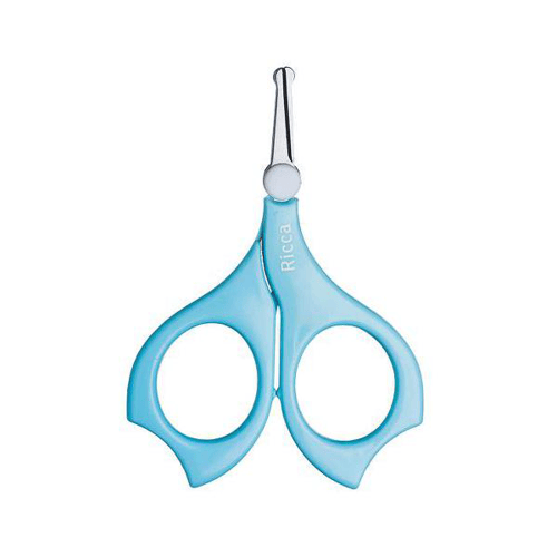 Imagem do produto Tesoura De Unha Baby Ricca Azul 1 Unidade