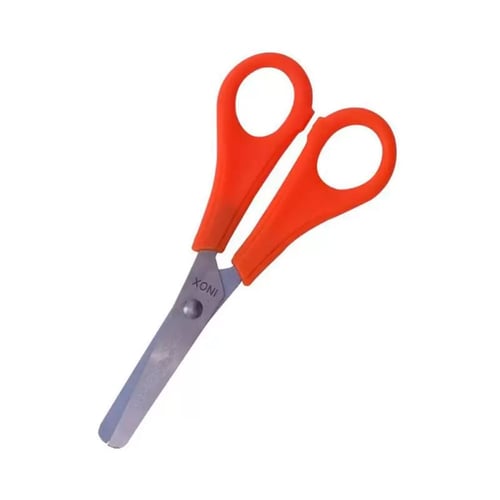 Imagem do produto Tesoura Escolar Onda Cabo Colorido 13Cm Cores Sortidas 1 Unidade