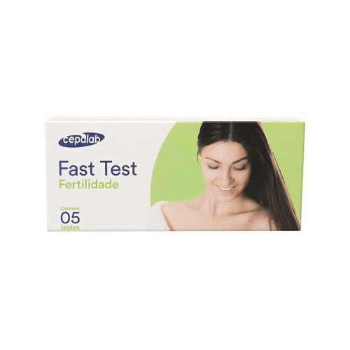 teste de fertilidade fast test cepalab com 05 testes