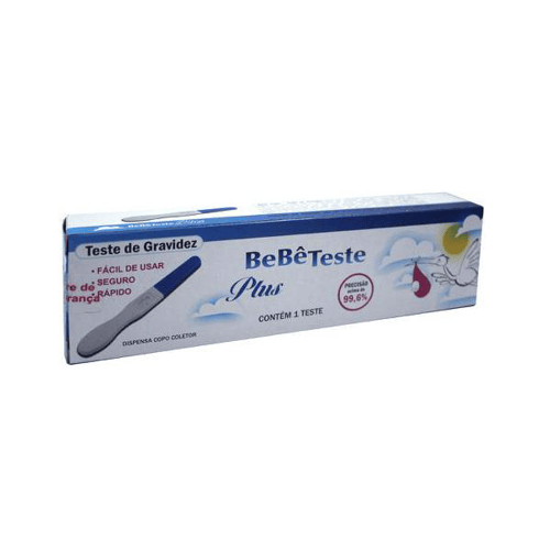 Imagem do produto Teste De Gravidez Bebe Test Plus Caneta