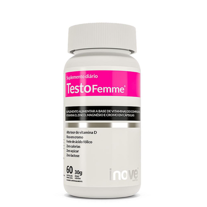 Testofemme 500Mg Com 60 Cápsulas