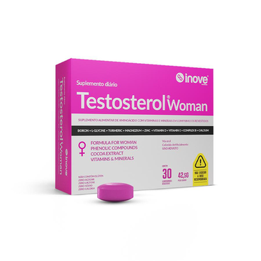 Imagem do produto Testosterol Woman Inove Nutrition 30 Comprimidos