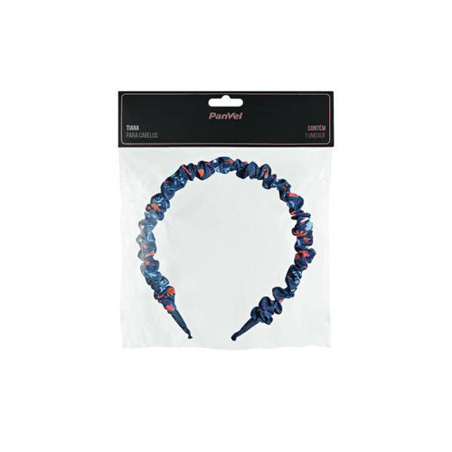 Imagem do produto Tiara Para Cabelo Estampa Floral Panvel Acessorios Verao Romantico Vibrante