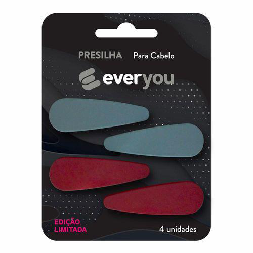 Imagem do produto Tic Tac Para Cabelo Ever You Colorido 4 Unidades