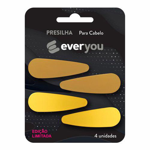 Tic Tac Para Cabelo Ever You Matte 4 Unidades