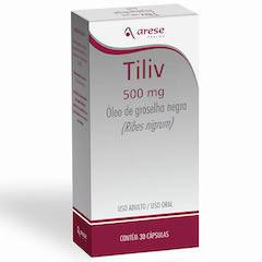 Imagem do produto Tiliv 500 Mg 30 Cápsulas Arese