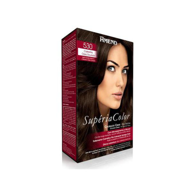 Imagem do produto Tonalizante Creme Amend Supéria Color Sem Amônia 530 Castanho Claro Dourado Com 1 Unidade 1 Unidade