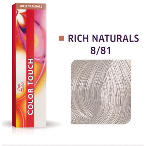 Imagem do produto Tint.color Touch 8 81 Louro Cl.pet.cinza