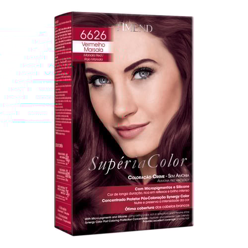 Imagem do produto Tinta Amend Superia Color 6626 Vermelha Marsala