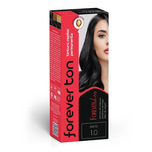Imagem do produto Tinta De Cabelo Forever Ton 1.0 Preto Forever Liss
