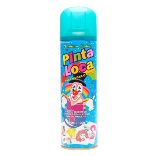 Imagem do produto Tinta Spray Para Cabelo Pinta Loca Azul Flash 150Ml