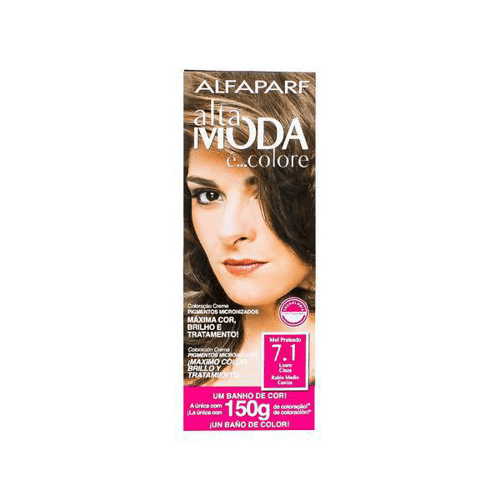 Imagem do produto Tintura - Alfaparf Alta Moda 7.1 Louro Cinza