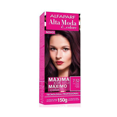 Imagem do produto Tintura Alfaparf Alta Moda 7.52 Vinho Médio Marsala