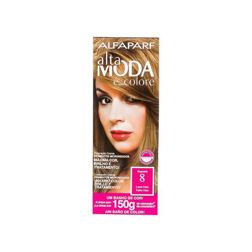 Imagem do produto Tintura - Alfaparf Alta Moda 8 Louro Claro