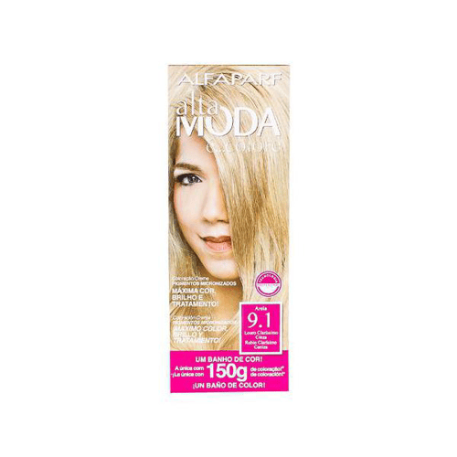 Tintura Alfaparf Alta Moda Cor 9.1 Areia 60G