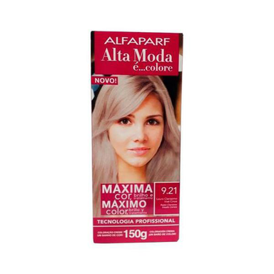 Imagem do produto Tintura Alta Moda 9.21 Louro Clarissimo Irise Cinza Alfaparf