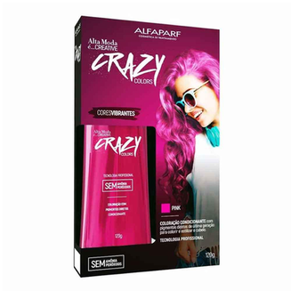 Tintura Altamoda Creative Crazy Colors Pink Com 120G