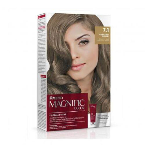 Tintura Amend - Magnific 7.1 Louro Cinza Natu