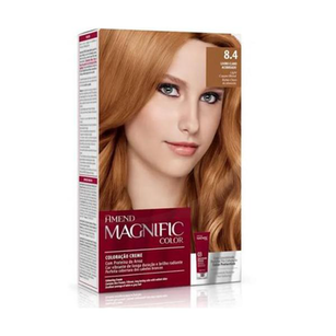 Imagem do produto Tintura Amend Magnific Color 8.4 Louro Claro Acobreado
