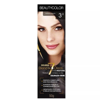 Imagem do produto Tintura Beauty Color 3.0 Castanho Escuro