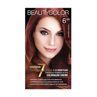 Imagem do produto Tintura - Beauty Color 6.66 Kit Vermelho Intenso