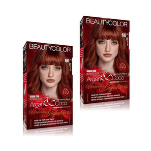 Imagem do produto Tintura Beauty Color 66.74 Ruivo Doce De Leite Kit Com 02 Un