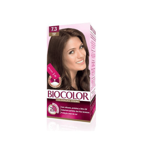 Tintura Biocolor Mini Kit Creme 7.3 Louro Leve
