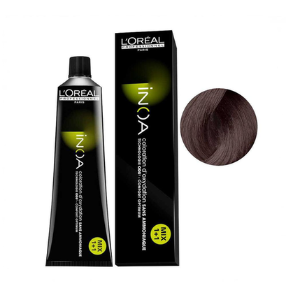 Tintura Castanho Claro 5 Inoa Loréal Professionnel 60 G