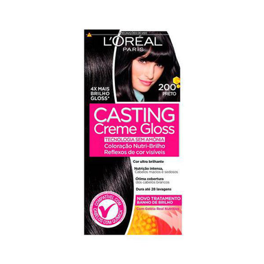 Imagem do produto Tintura Casting - 200 Preto 100Ml